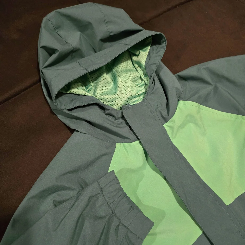 Cat & Jack Boys Lightweight Hooded‎ Toddler Jacket Green Size 18 Months
